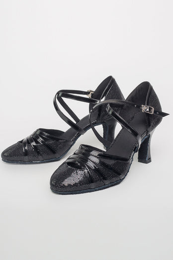 Vintage 1920s Style Dance Shoes with Sequins