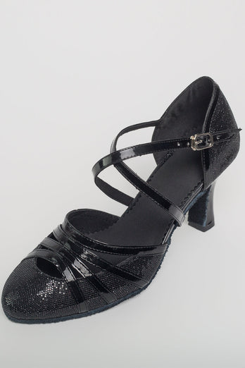 Vintage 1920s Style Dance Shoes with Sequins