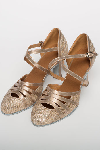 Vintage 1920s Style Dance Shoes with Sequins