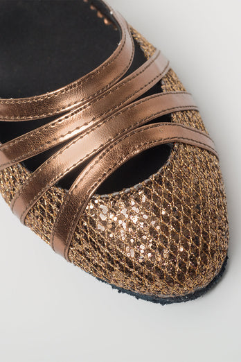 Vintage 1920s Style Dance Shoes with Sequins