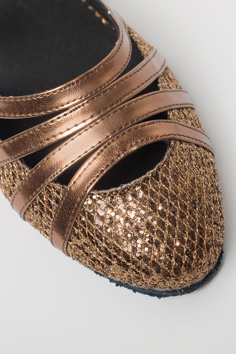 Load image into Gallery viewer, Vintage 1920s Style Dance Shoes with Sequins