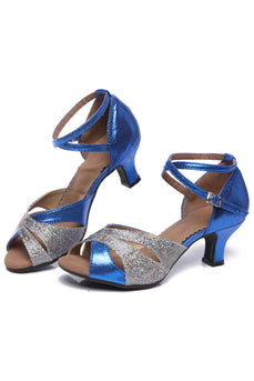 Vintage Blue Dance Shoes