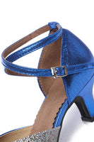 Load image into Gallery viewer, Vintage Blue Dance Shoes