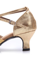 Load image into Gallery viewer, Vintage Blue Dance Shoes