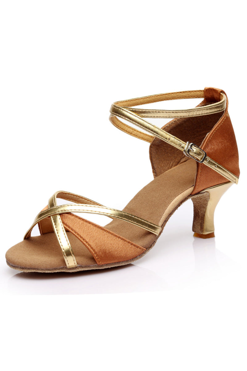 Load image into Gallery viewer, Blue Golden 1920s Pointed Sandal Heels