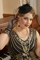 Load image into Gallery viewer, Four Pieces Earrings Gloves Party Accessories Sets