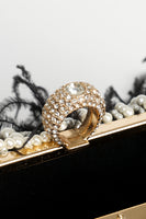 Load image into Gallery viewer, Vintage Ostrich Feather Blush Evening Bag