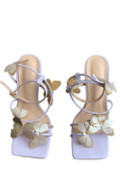 Load image into Gallery viewer, Cross Strap Butterfly Stiletto High Heel