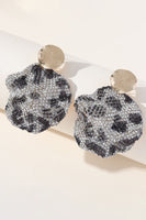 Load image into Gallery viewer, Leopard Rhinestones Sparkly Earrings