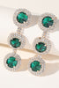 Load image into Gallery viewer, Multi-Layered Round Rhinestones Earrings