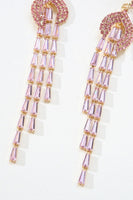Load image into Gallery viewer, Rhinestones Geometric Zirconia Earrings
