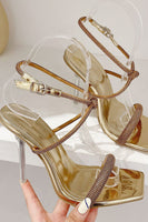 Load image into Gallery viewer, Square Toe Stiletto Black High Heels