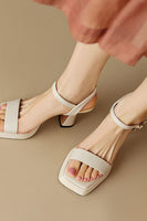 Load image into Gallery viewer, Black Open Toe High Heeled Sandal