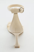 Load image into Gallery viewer, Black Ankle Strap High Heel Sandal