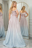Load image into Gallery viewer, Blush A Line Off the Shoulder Long Formal Dress With Pleats