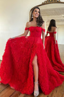 Load image into Gallery viewer, Lilac Tiered Corset Off the Shoulder Long Formal Dress