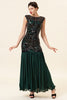 Load image into Gallery viewer, Vintage Sequins Banquet Evening 1920s Dress