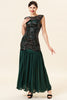 Load image into Gallery viewer, Vintage Sequins Banquet Evening 1920s Dress