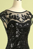 Load image into Gallery viewer, Vintage Sequins Banquet Evening 1920s Dress