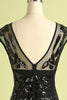 Load image into Gallery viewer, Vintage Sequins Banquet Evening 1920s Dress