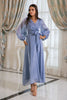 Load image into Gallery viewer, Blue Long Sleeves Mother Of The Dress