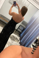 Load image into Gallery viewer, Mermaid Royal Blue Sequin Formal Dress