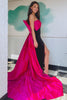 Load image into Gallery viewer, Black Patchwork Strapless Mermaid Long Formal Dress with Back Bowknot