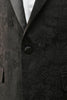 Load image into Gallery viewer, Peak Lapel Black Jacquard Men&#39;s Prom Tuxedos
