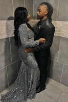 Load image into Gallery viewer, Black 2 Piece Jacquard Shawl Lapel Men&#39;s Formal Suits