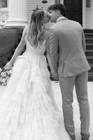 Load image into Gallery viewer, Grey 3 Piece Notched Lapel Slim Fit Men&#39;s Formal Suits