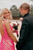 Load image into Gallery viewer, Black Notched Lapel 2 Piece Formal Party Tuxedo For Men