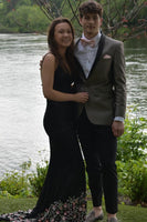 Load image into Gallery viewer, Grey Shawl Lapel 2 Piece Slim Fit Formal Wedding Tuxedo For Men