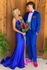 Load image into Gallery viewer, Blue Notched Lapel 2 Piece Men&#39;s Prom Homecoming Tuxedo