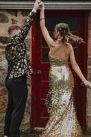 Load image into Gallery viewer, Glitter Black 2 Piece Jacquard Shawl Lapel Men&#39;s Formal Party Suits