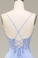 Load image into Gallery viewer, A-Line Lavender Long Formal Dress with Appliques