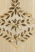 Load image into Gallery viewer, Champagne Gatsby 1920s Dress with Sequins and Fringes