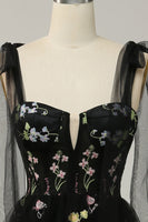 Load image into Gallery viewer, Lilac Embroidery Corset Long Formal Dress