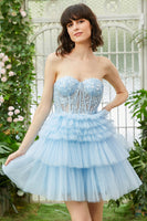 Load image into Gallery viewer, A-Line Sweetheart Pink Short Formal Dress