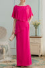 Load image into Gallery viewer, A-line Long Chiffon Mother Of The Bride Dress with Beading