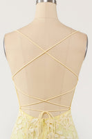 Load image into Gallery viewer, Pink Mermaid Long Formal Dress with Appliques