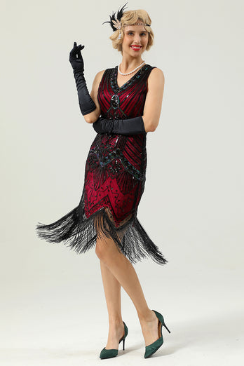 1920s Sleeveless Gatsby Dress