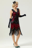 Load image into Gallery viewer, 1920s Sleeveless Gatsby Dress
