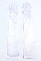 Load image into Gallery viewer, White 1920s Party Gloves