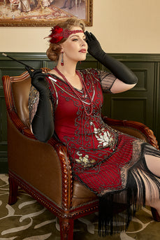 1920s Costume Accessories Set for Women