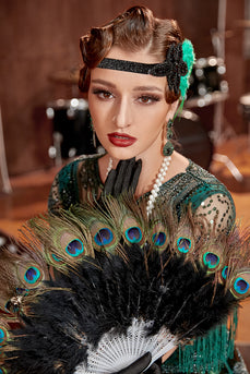 Green 1920s Party Accessories Sets