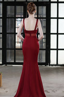 Load image into Gallery viewer, Black Mermaid Long Formal Dress