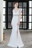 Load image into Gallery viewer, Black Mermaid Long Formal Dress