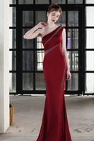 Load image into Gallery viewer, Black Mermaid Formal Dress with Beading