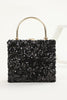Load image into Gallery viewer, Sequins Black Prom Handbag
