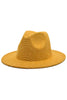 Load image into Gallery viewer, Yellow 1920s Fedora Bowler Hat